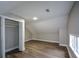 Bedroom with wood floors and a window at 984 Cascade Sw Rd, Atlanta, GA 30311
