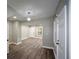 Inviting entryway offering modern lighting and a direct view into the living room at 984 Cascade Sw Rd, Atlanta, GA 30311
