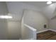 Hallway view with wood floors, neutral walls, and white trim at 984 Cascade Sw Rd, Atlanta, GA 30311