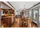 Modern kitchen featuring an island, stainless steel appliances, and open layout perfect for cooking and entertaining at 1206 Red Fox Cir, Woodstock, GA 30188