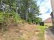 Clean side yard featuring green space, a walkway, and landscaped shrubs at 3070 Ridge Oak Dr, Suwanee, GA 30024