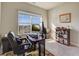 Bright office space with a large window and a rolling leather chair at 104 Camilla Dr, Carrollton, GA 30116