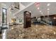 Elegant lobby with marble floors, modern lighting and comfortable seating area at 3481 Lakeside Ne Dr # 807, Atlanta, GA 30326