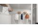 Spacious walk-in closet with ample shelving and hanging space for organized storage solutions at 733 Stickley Oak Way, Woodstock, GA 30189