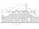 Architectural right elevation of the home showcasing exterior details at 202 Kenneth Drive, Alpharetta, GA 30009