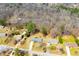 An aerial view showing the property and its location in the neighborhood at 6355 Valhalla Dr, Douglasville, GA 30135