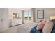 Comfortable bedroom featuring a dresser, decorative pillows, and a bright window view at 640 Kimberwick Dr, Locust Grove, GA 30248