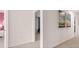 Bright hallway with neutral color palette and modern artwork on the wall at 640 Kimberwick Dr, Locust Grove, GA 30248