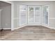 Dining area featuring bay windows and decorative trim at 6405 Grafton Dr, Austell, GA 30168