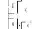 Layout diagram displaying the dimensions of Bedroom-01, Den-01, Laundry Room-01, and Utility Room-01 at 6405 Grafton Dr, Austell, GA 30168
