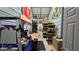 Organized storage room with shelving and containers to maximize space and keep your belongings tidy and accessible at 2317 Pleasant Grove Rd, Temple, GA 30179