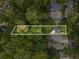 Aerial view of property highlighting lot size, surrounding trees, and neighborhood at 746 Amsterdam Ave, Atlanta, GA 30306