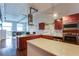 Open-concept kitchen featuring a center island and stainless steel appliances at 3820 Roswell Ne Rd # 902, Atlanta, GA 30342