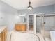 Bright bathroom with a glass shower, bathtub, dual vanities, and tile flooring at 3036 Lassiter Rd, Marietta, GA 30062