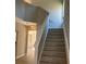 Staircase leads to the second floor at 295 Laurelton Cir, Lawrenceville, GA 30044