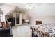 Attic bedroom featuring a rug and neutral-toned walls at 1490 Highland Lake Dr, Lawrenceville, GA 30045