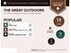 Report showing the number of nearby outdoor activities such as golf courses and parks at 1490 Highland Lake Dr, Lawrenceville, GA 30045