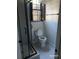 Contemporary bathroom featuring a glass shower and modern fixtures at 285 Old College Way, Atlanta, GA 30328