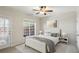 Cozy bedroom with a full bed, natural light, and a neutral color scheme, creating a peaceful retreat at 4718 Wehunt Se Trl # 20, Smyrna, GA 30082
