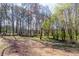Wooded lot with mature trees and natural landscaping providing a serene outdoor experience at 6730 Alvan Ct, Riverdale, GA 30296