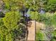 An aerial top-down view shows the backyard, house, and surrounding greenery of the property at 1350 Elizabeth Sw Ave, Atlanta, GA 30310