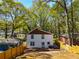 A beautiful backyard showcasing the home's exterior features and providing a glimpse of the outdoor space at 1350 Elizabeth Sw Ave, Atlanta, GA 30310