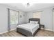 This bedroom features a stylish queen bed, bright windows, and modern decor that enhances the comfortable space at 1350 Elizabeth Sw Ave, Atlanta, GA 30310