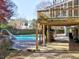 Backyard shows pool, deck, and house at 3012 Asheton Ne Pl, Marietta, GA 30068