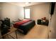 Bedroom featuring neutral carpet, paint, and bright natural light at 102 Silver Fox Trl, Dallas, GA 30157
