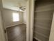 View into bedroom with ceiling fan and window at 3152 Parks Run, Loganville, GA 30052