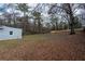 This backyard features a lawn and a fence at 4985 Union St, Union City, GA 30291
