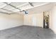 Spacious garage with automatic overhead door and hot water heater at 165 Birch St, Hiram, GA 30141