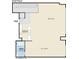 Floor plan of the second floor at 905 Juniper Ne St # 110, Atlanta, GA 30309
