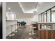 Bright office space with workstations, vibrant seating, and large windows offering pleasant views at 905 Juniper Ne St # 110, Atlanta, GA 30309