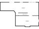 Basement floor plan showing stairs and large basement spaces at 9645 Dunhill Way, Cumming, GA 30028