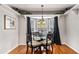 Bright breakfast nook with hardwood floors and abundant light at 4150 E East Chapel Hill Rd, Douglasville, GA 30135
