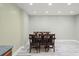 Inviting dining area featuring modern lighting and ample space for gatherings at 3087 Colonial Way # J, Atlanta, GA 30341