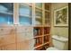 Walk-in Closet features built-in shelving and drawers for easy storage at 3338 Peachtree Ne Rd # 2405, Atlanta, GA 30326