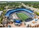 Aerial view of a sports stadium with the words 'Georgia State Panthers' along the seating at 472 Martin Se St # 1, Atlanta, GA 30312