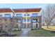 Contemporary townhome with clean lines, balcony, modern design, and well-maintained landscaping at 472 Martin Se St # 1, Atlanta, GA 30312