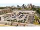Aerial view of a Publix with a large parking lot in an urban setting with city views at 472 Martin Se St # 1, Atlanta, GA 30312