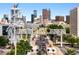 Street view of Atlanta with Olympic Rings over the road featuring several buildings in the background at 472 Martin Se St # 1, Atlanta, GA 30312