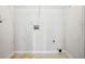 Unfinished closet with utility hookups, ready for the next owner to make their own at 2172 Creekview Trl, Decatur, GA 30035