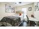 Serene bedroom featuring a stylish desk area, perfect for study or work at 3302 Waldrop Trl, Decatur, GA 30034