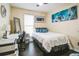 Bright bedroom features a mirror and desk, creating a functional and inviting atmosphere at 3302 Waldrop Trl, Decatur, GA 30034