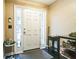 Welcoming entryway boasting ample natural light with a modern decorative display at 3302 Waldrop Trl, Decatur, GA 30034