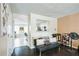 Comfortable living room with hardwood floors, stylish seating, and open layout at 3302 Waldrop Trl, Decatur, GA 30034
