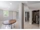 Partially finished basement with tile floor, storage room, and access for utilities ready to be finished or for extra storage at 1157 Helen St, Morrow, GA 30260