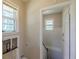 This stairwell appears unfinished and needs work at 1157 Helen St, Morrow, GA 30260