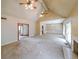 Large living room with high ceilings, lots of light, and fireplace offers endless possibilities for customization at 4367 S Berkeley Lake Nw Rd, Duluth, GA 30096